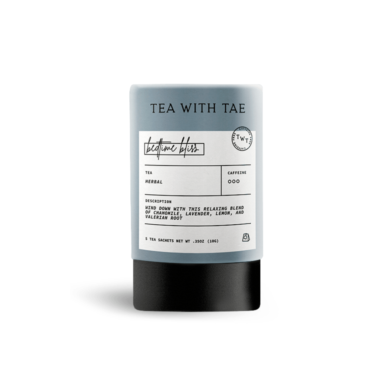 Bedtime Bliss Mini Tea Tube (5 tea bags)