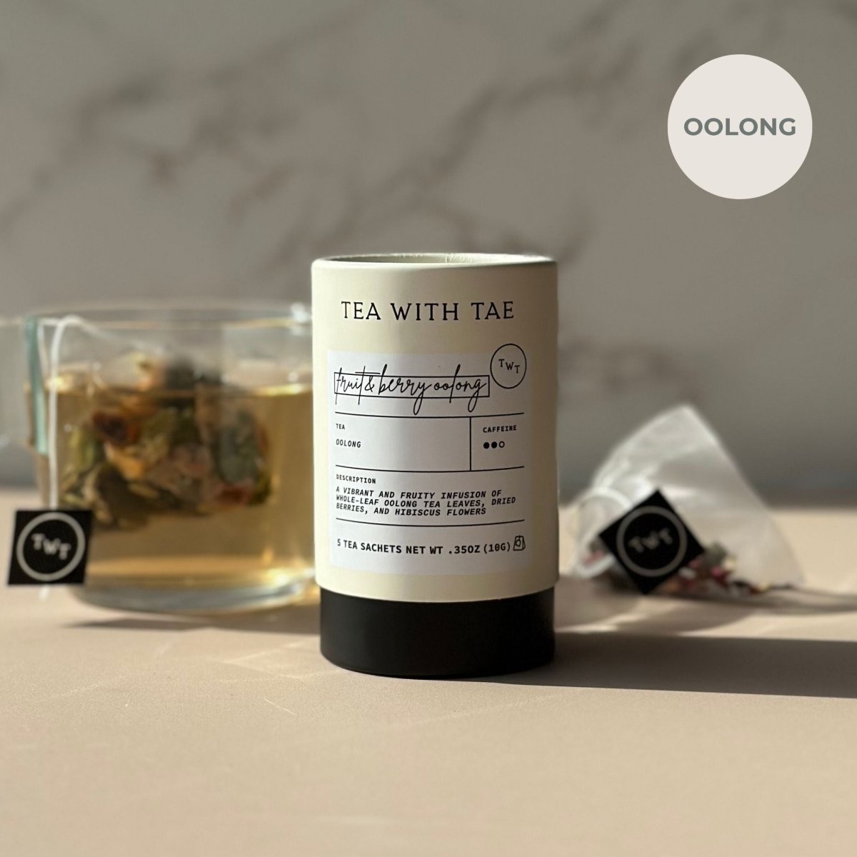 Fruit & Berry Oolong Mini Tea Tube (5 tea bags)