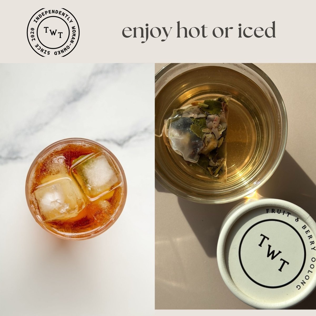 Fruit & Berry Oolong Mini Tea Tube (5 tea bags)