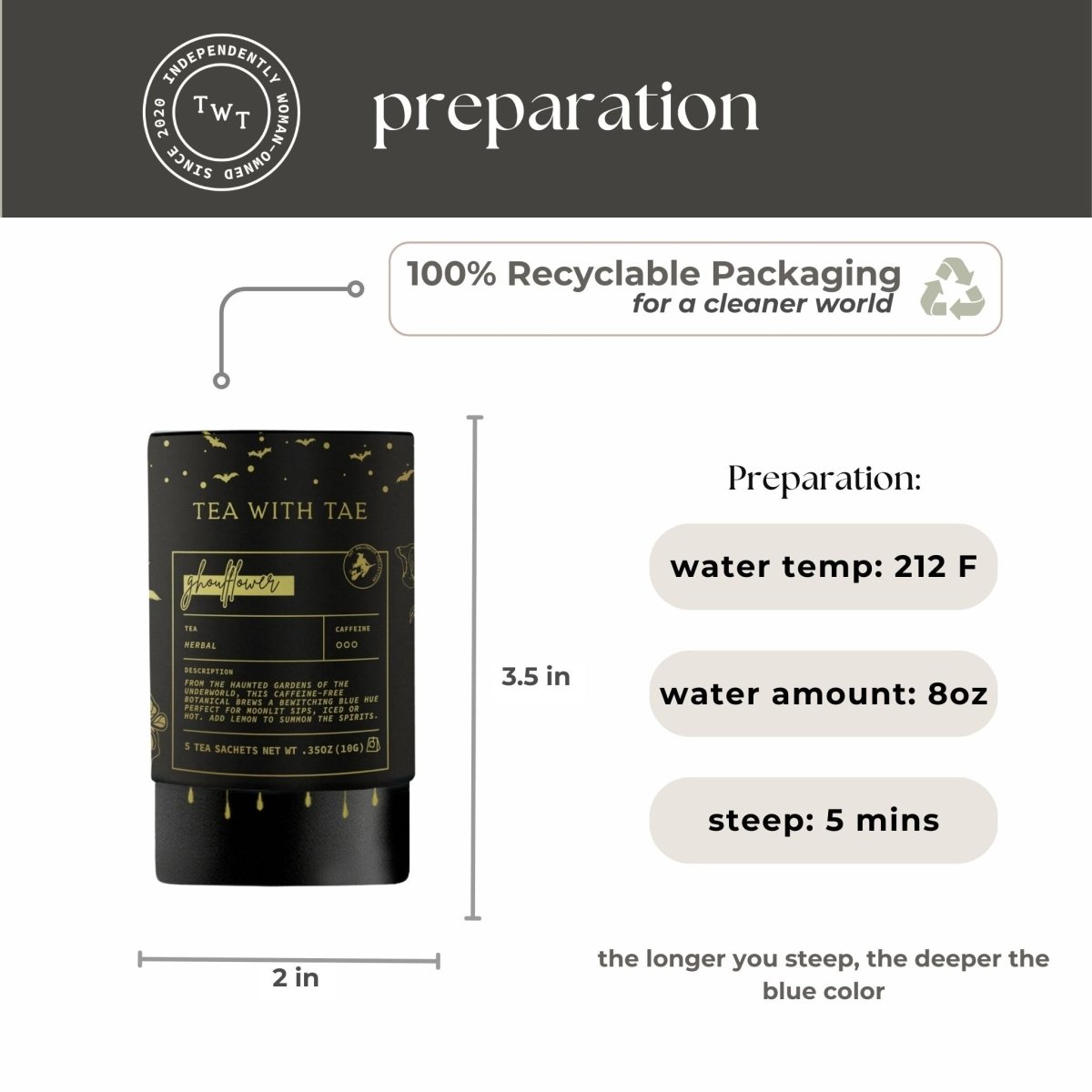 Ghoulflower Mini Tea Tube (Halloween)