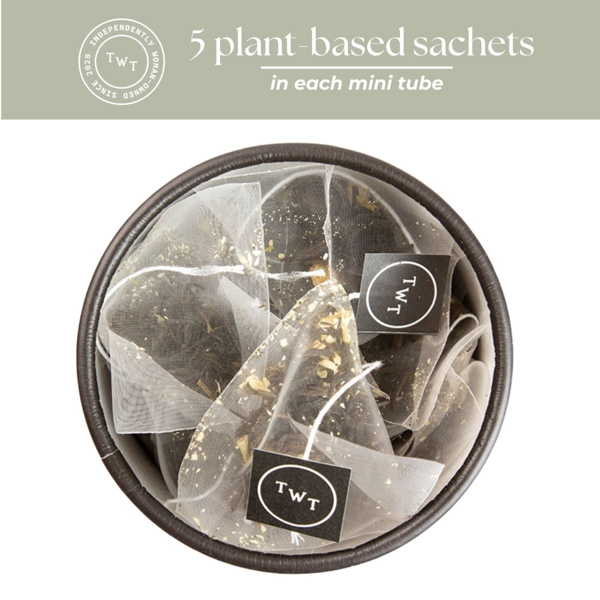 Jasmine Green Tea Mini Tea Tube (5 tea bags)