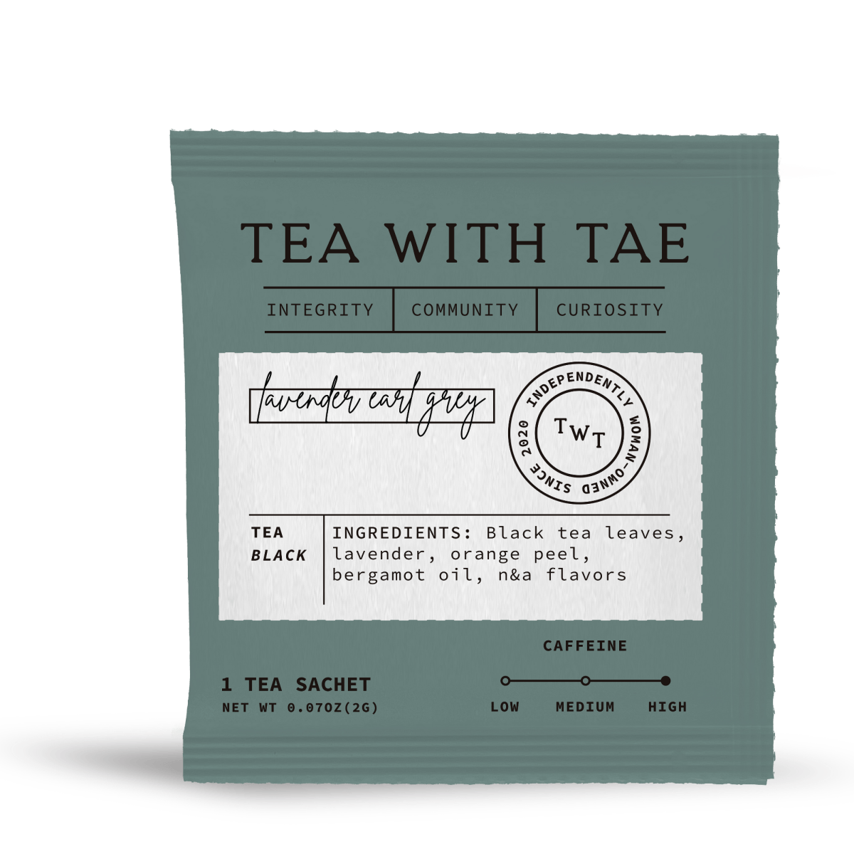 Lavender Earl Grey 50 ct. Overwrap Bag