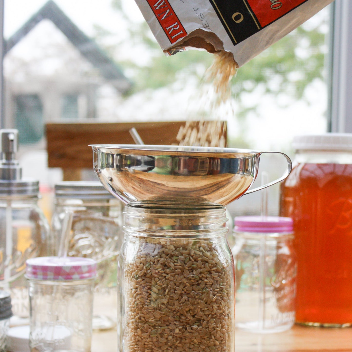 Stainless Steel Canning Funnel for Mason Jars