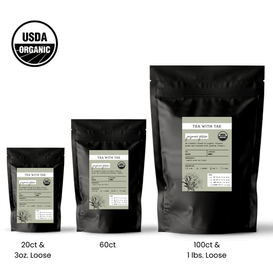 Organic Jasmine Green Tea Pouch